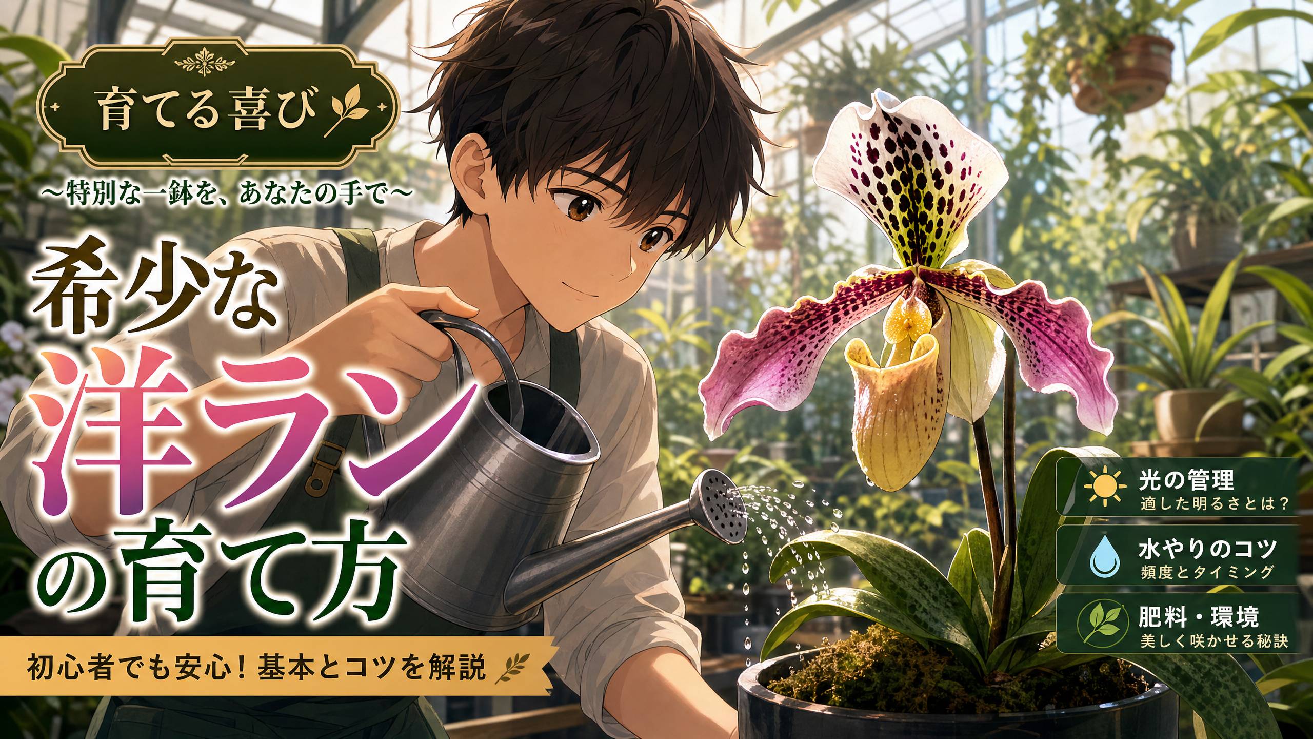 海角社区植物视频 - 稀有兰花养护